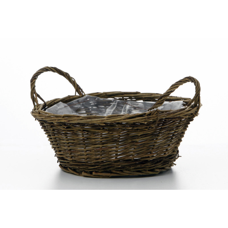 nat&uacute;r vessző t&aacute;l k&eacute;t f&uuml;llel barna 29x9,5cm