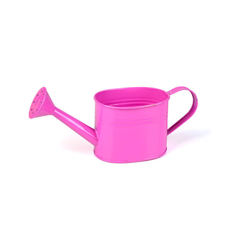 ovális cink kanna pink 35/16,5x11,5x11cm