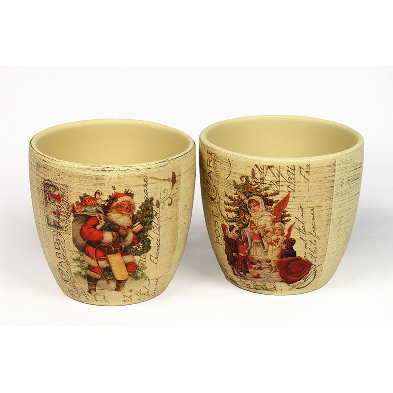 t&eacute;lap&oacute; &eacute;s angyalmint&aacute;s ker&aacute;mia kasp&oacute; mix kr&eacute;m 10x10cm