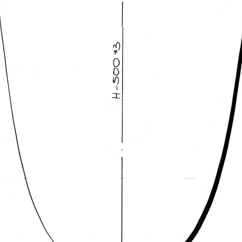 talpas üveg váza 28x50cm