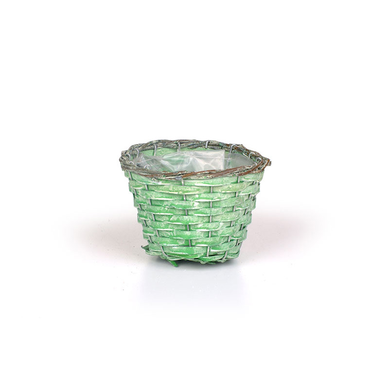 has&iacute;tott fa kasp&oacute; nat&uacute;r vessző peremmel antikolt z&ouml;ld 13,5x9,5cm