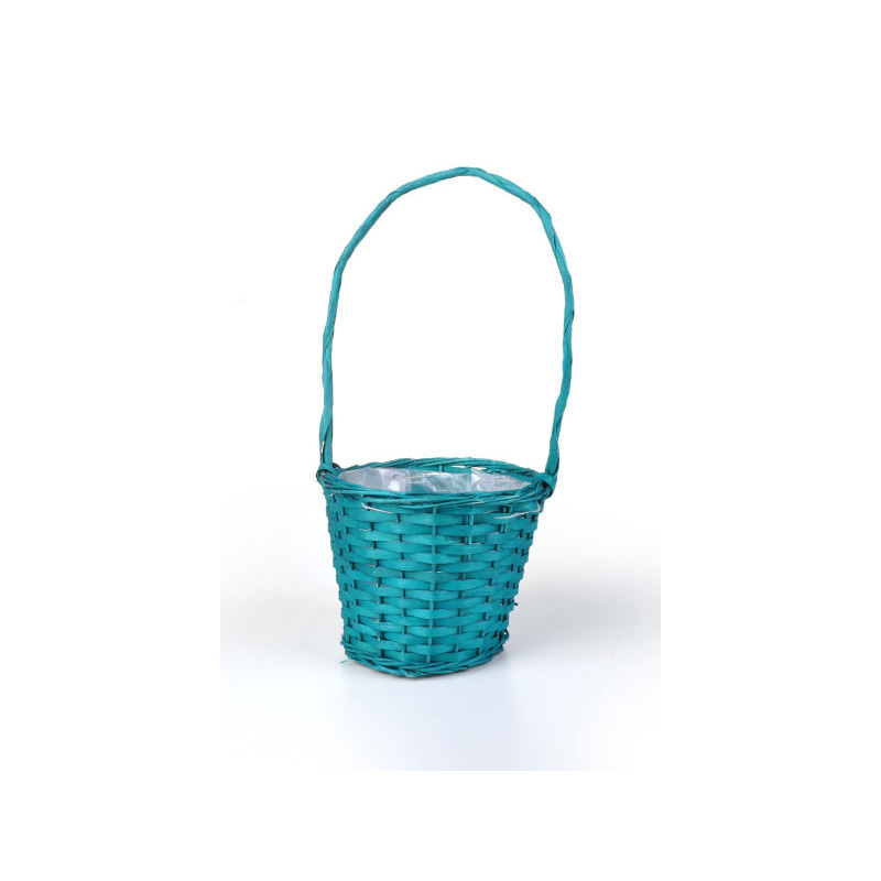 has&iacute;tott fa f&uuml;les kos&aacute;r z&ouml;ld 19x16/43cm