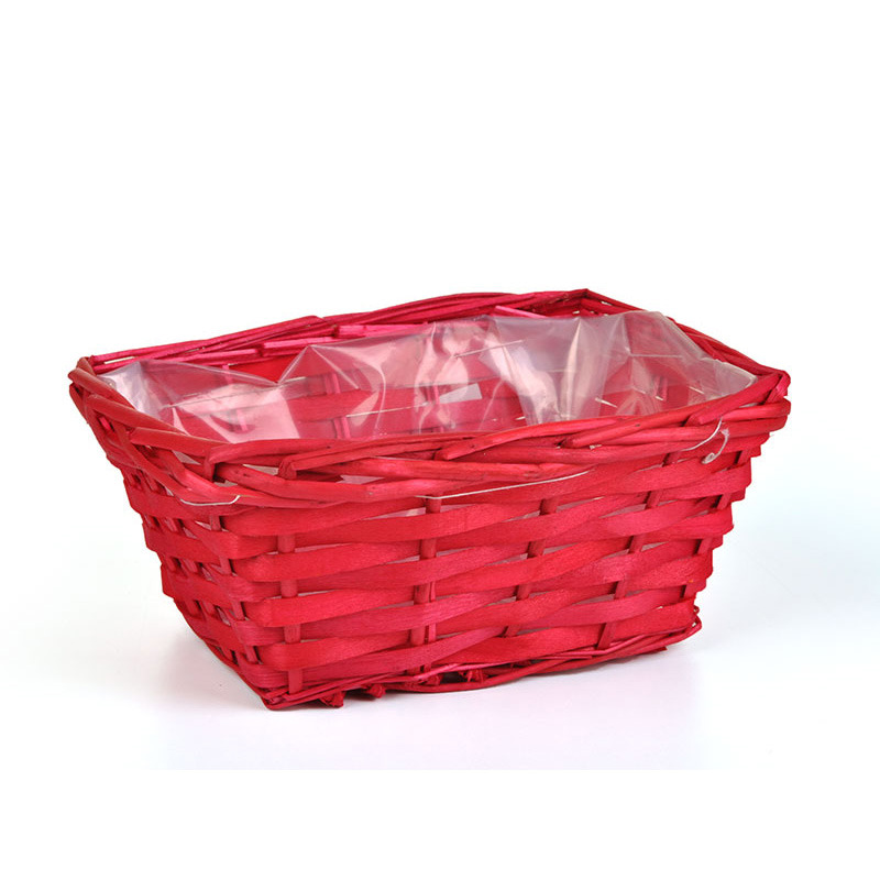 sz&ouml;gletes has&iacute;tott fa t&aacute;l piros 20x16,5x9,5cm