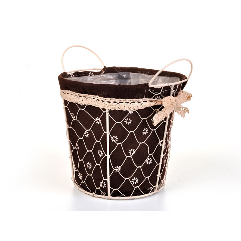 dr&oacute;th&aacute;l&oacute;s kasp&oacute; k&eacute;t f&uuml;llel textil b&eacute;l&eacute;ssel kr&eacute;m/barna 20x17/23cm