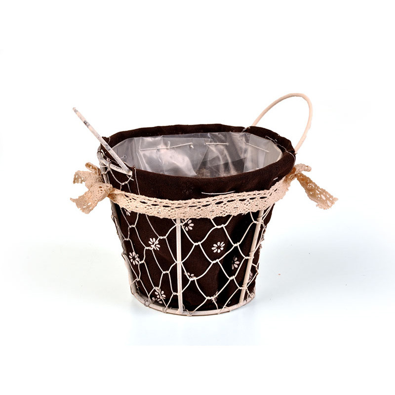 dr&oacute;th&aacute;l&oacute;s kasp&oacute; k&eacute;t f&uuml;llel textil b&eacute;l&eacute;ssel kr&eacute;m/barna 14x11/14cm