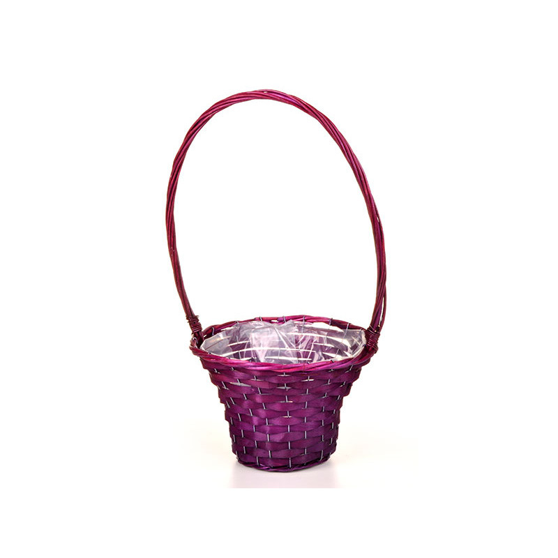 has&iacute;tott fa f&uuml;les kos&aacute;r lila 29x20/60cm