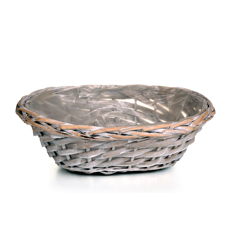 ov&aacute;lis has&iacute;tott fa t&aacute;l feh&eacute;r 28x23x9cm