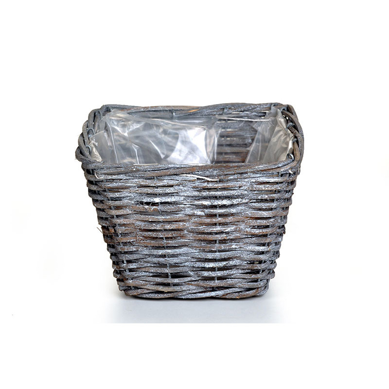 sz&ouml;gletes has&iacute;tott fa t&aacute;l sz&uuml;rke 18x18x13cm