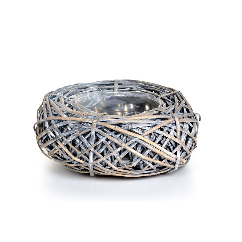 has&iacute;tott vessző mad&aacute;rf&eacute;szek t&aacute;l sz&uuml;rke 25x9cm