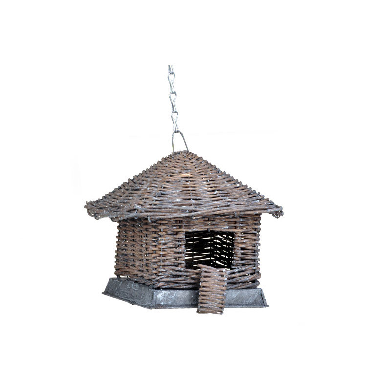 akaszt&oacute;s vessző mad&aacute;rh&aacute;zik&oacute; sz&uuml;rke 23x23x22/56cm