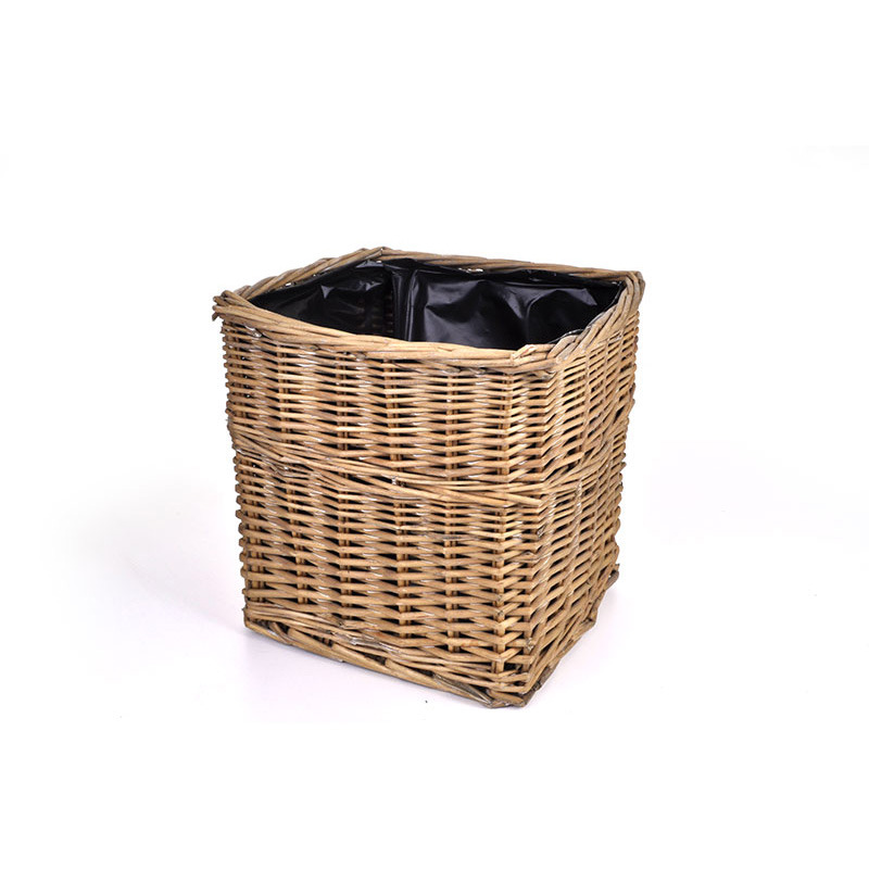 sz&ouml;gletes ny&uacute;zott vessző kasp&oacute; nat&uacute;r 29x29x27,5cm