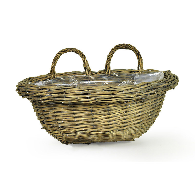 vastagperemes vessző fali t&aacute;l sz&uuml;rke 35x23x16/20cm