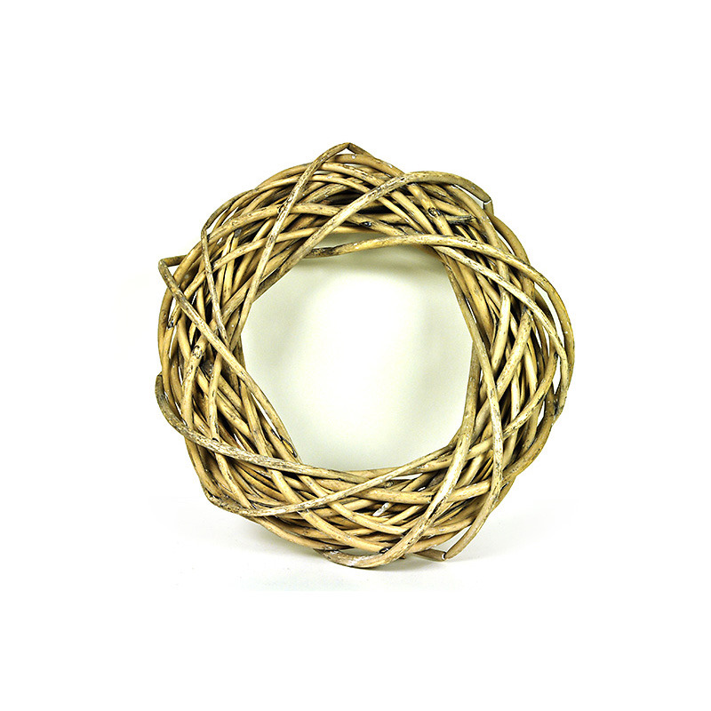 vastagvessző koszor&uacute; sz&uuml;rke 25x8cm