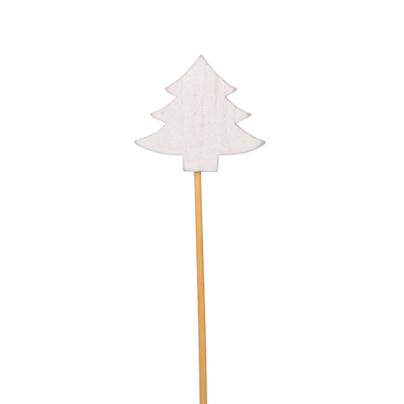 fenyőfa besz&uacute;r&oacute; feh&eacute;r 6x7/24cm 12db/csomag