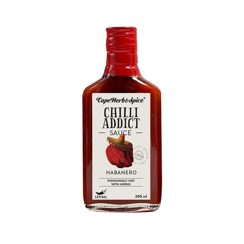 Chilli Adict Habanero Chilli szósz 200ml (lejárat dátuma: 2026.01.12)