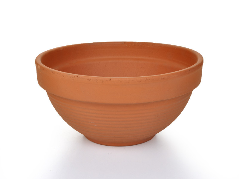 mélyített agyag tányércserép 27cm