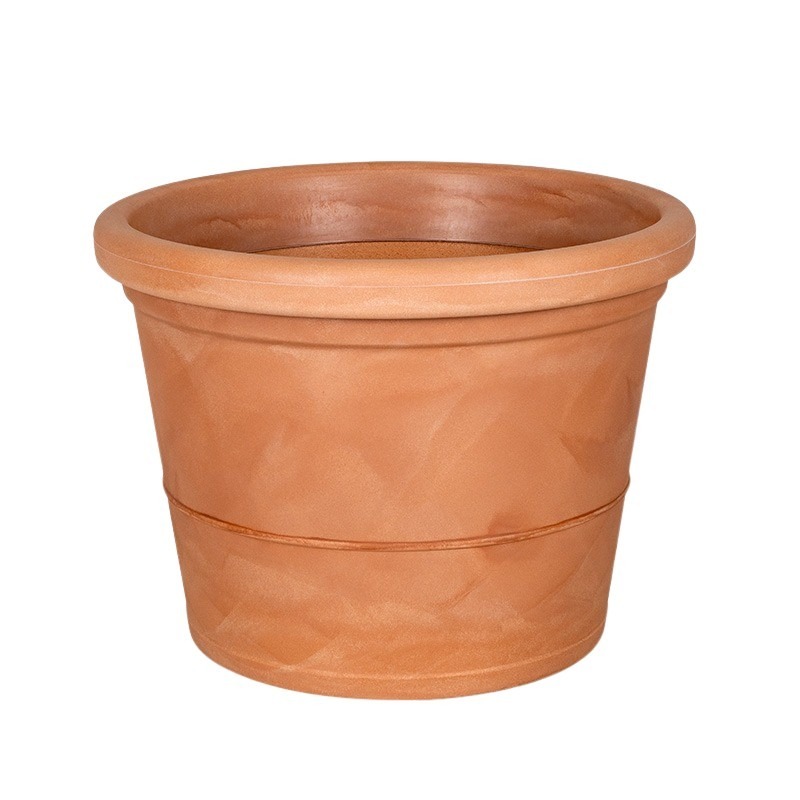Campana Liscia műanyag növénytartó terrakotta 125x93cm