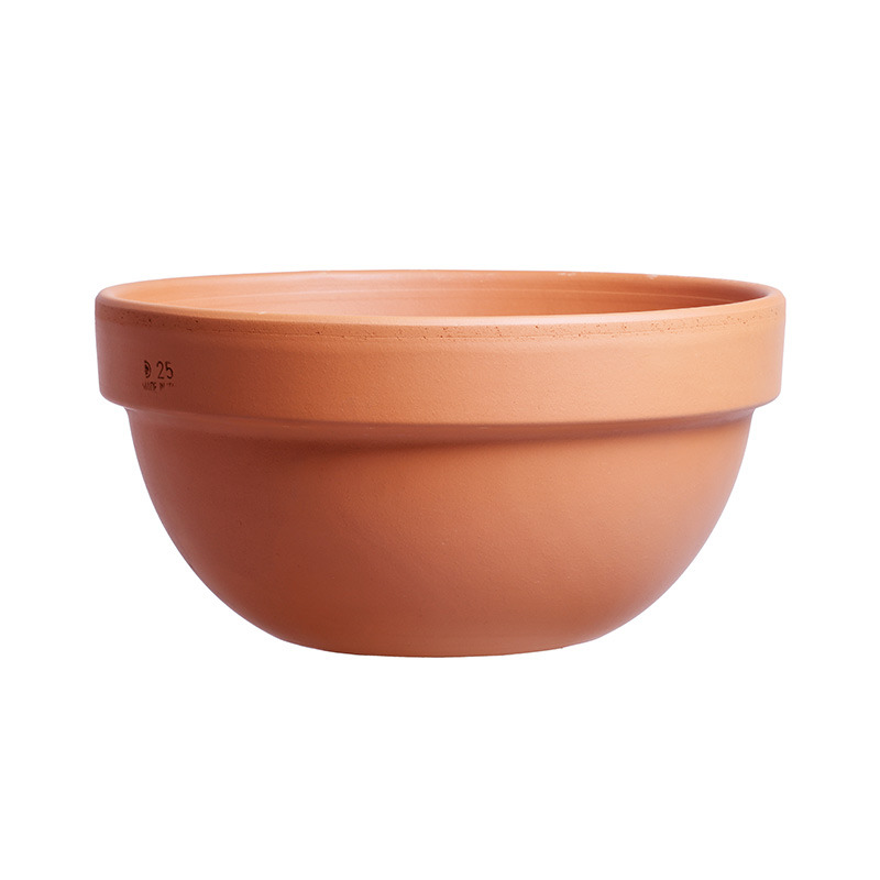Ibis agyag ültetőtál terrakotta 35cm