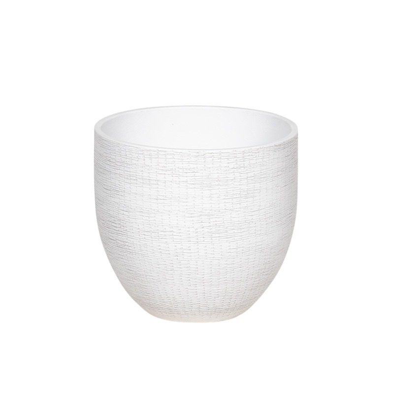 Arosa ker&aacute;mia kasp&oacute; feh&eacute;r 14x13cm