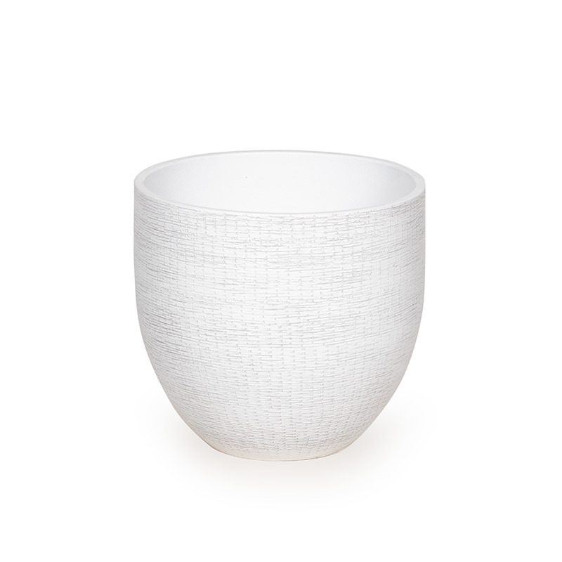 Arosa kerámia kaspó fehér 29x26cm