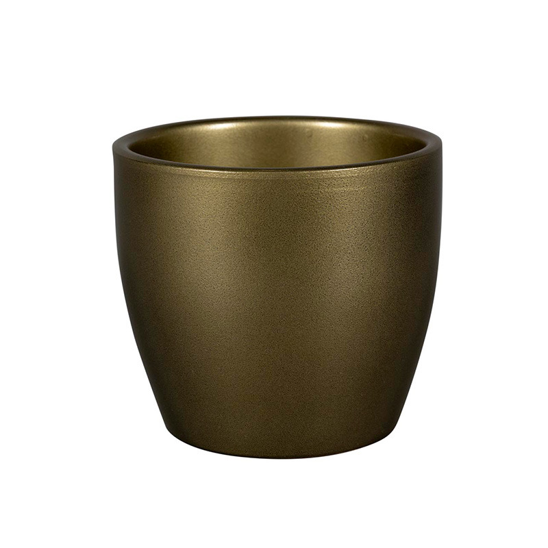 Ezra ker&aacute;mia kasp&oacute; arany 14x13cm