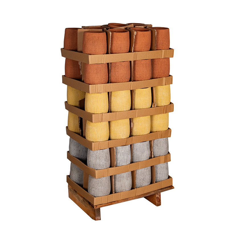 Fez ker&aacute;mia kasp&oacute; sz&uuml;rke-cayenne-s&aacute;rga mix raklap 14x18cm - 66db