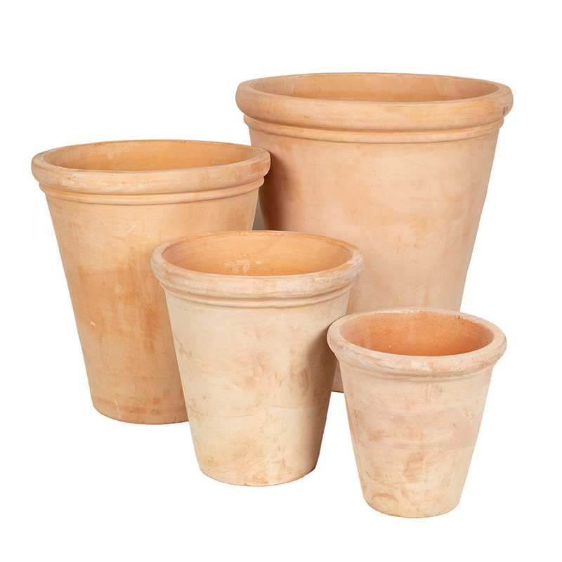 Stockholm agyagcser&eacute;p szett terrakotta 31x32-65x70cm S/4