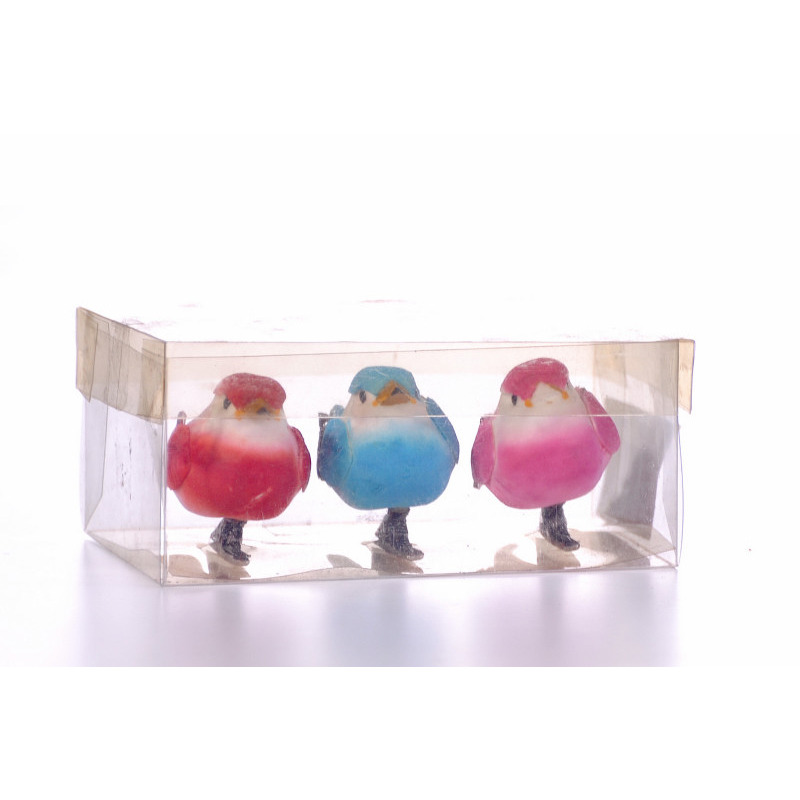 csipeszes műanyag madár 7cm