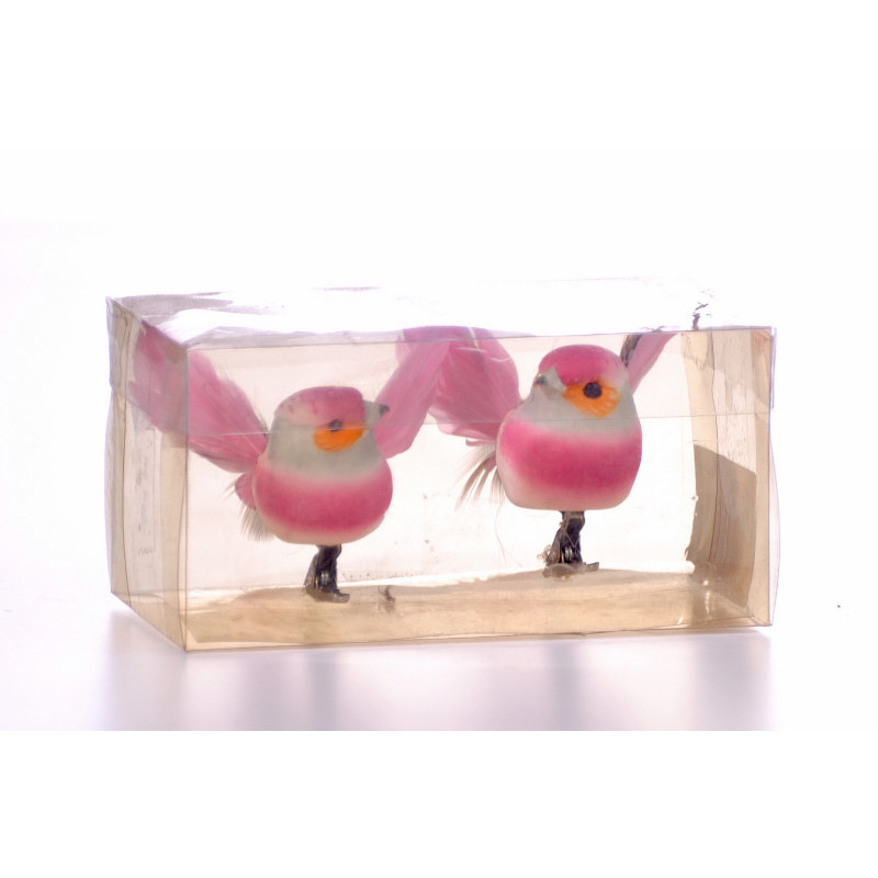 csipeszes műanyag madár 8cm