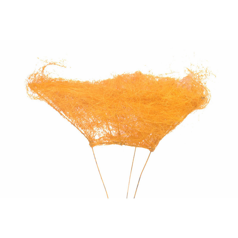 sziz&aacute;l h&aacute;romsz&ouml;g alak&uacute; csokortart&oacute; s&aacute;rga 25cm