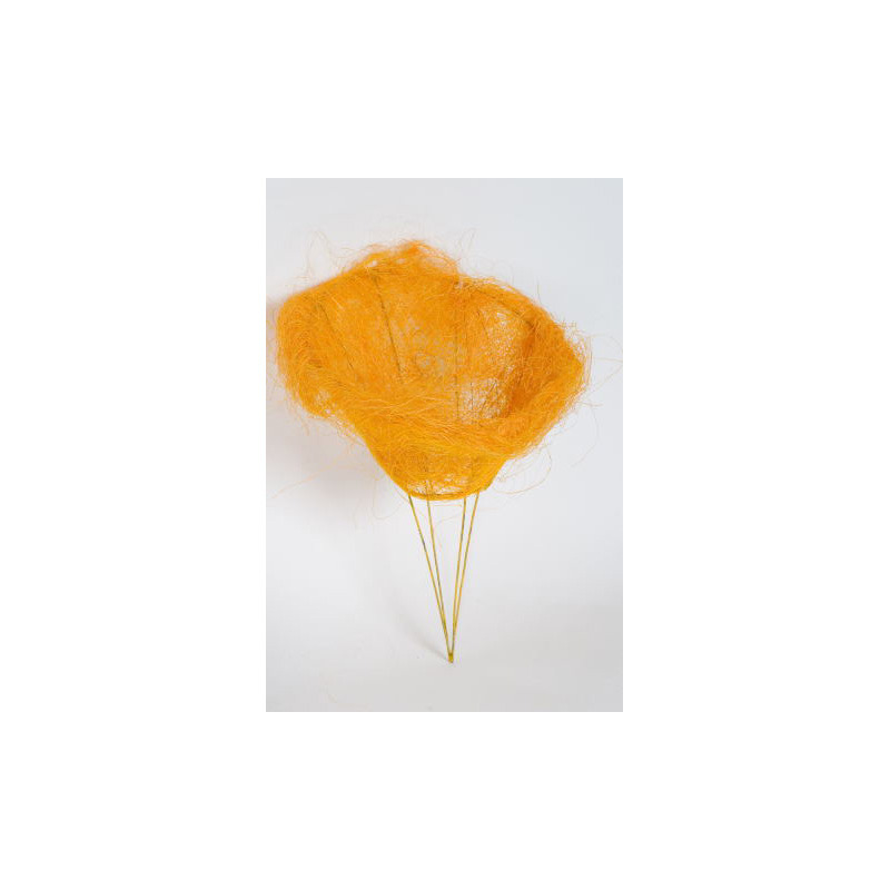 ov&aacute;lis sziz&aacute;l csokortart&oacute; s&aacute;rga 20cm