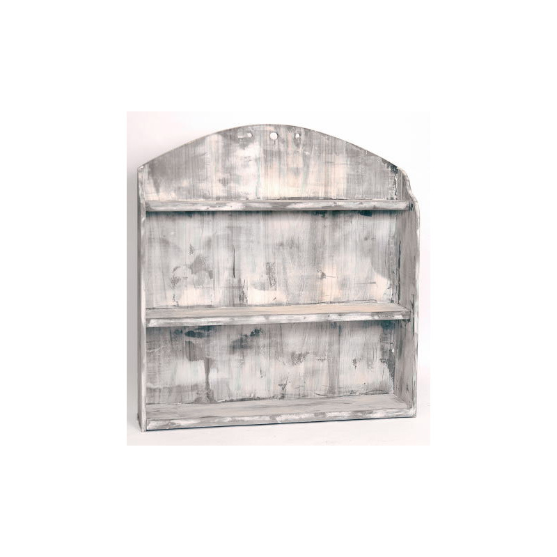 fa polc antikolt feh&eacute;r 110x25x120cm