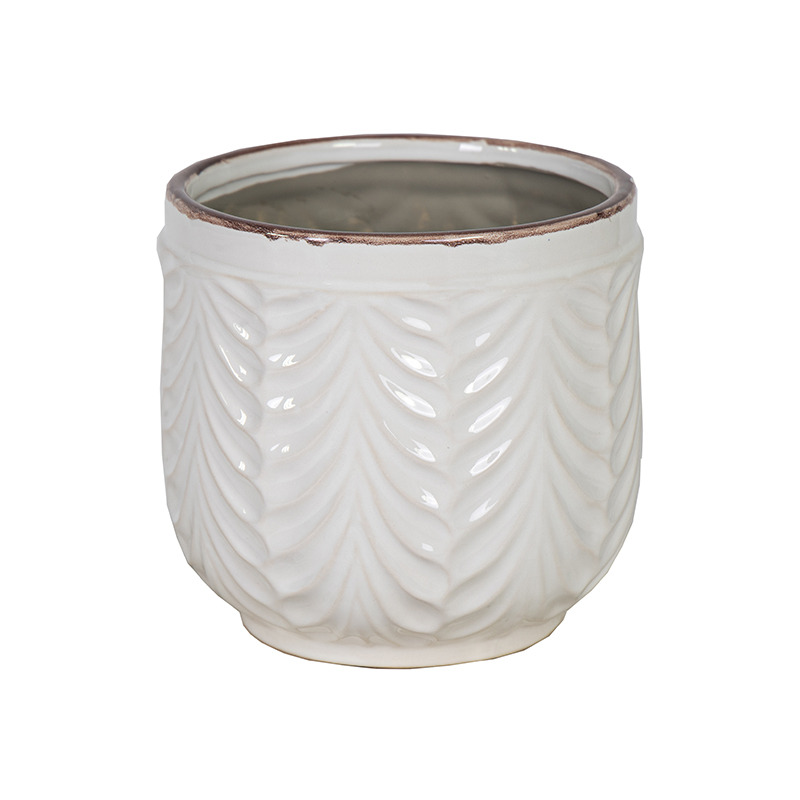 Manon Cauldron ker&aacute;mia kasp&oacute; feh&eacute;r 8x7,5cm