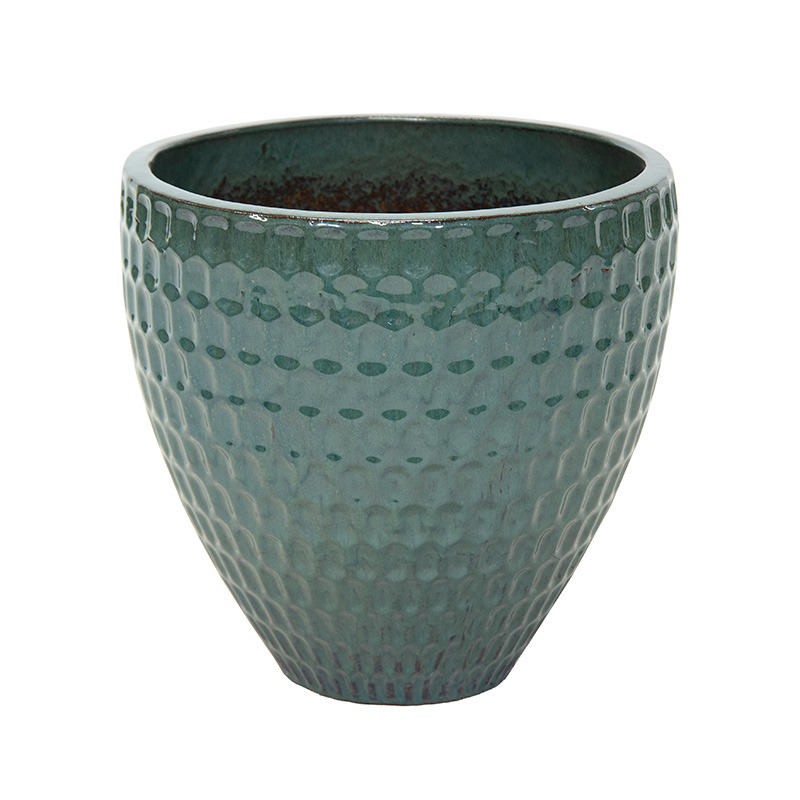 Noble Belly Classic kerámia növénytartó mohazöld 42x39cm