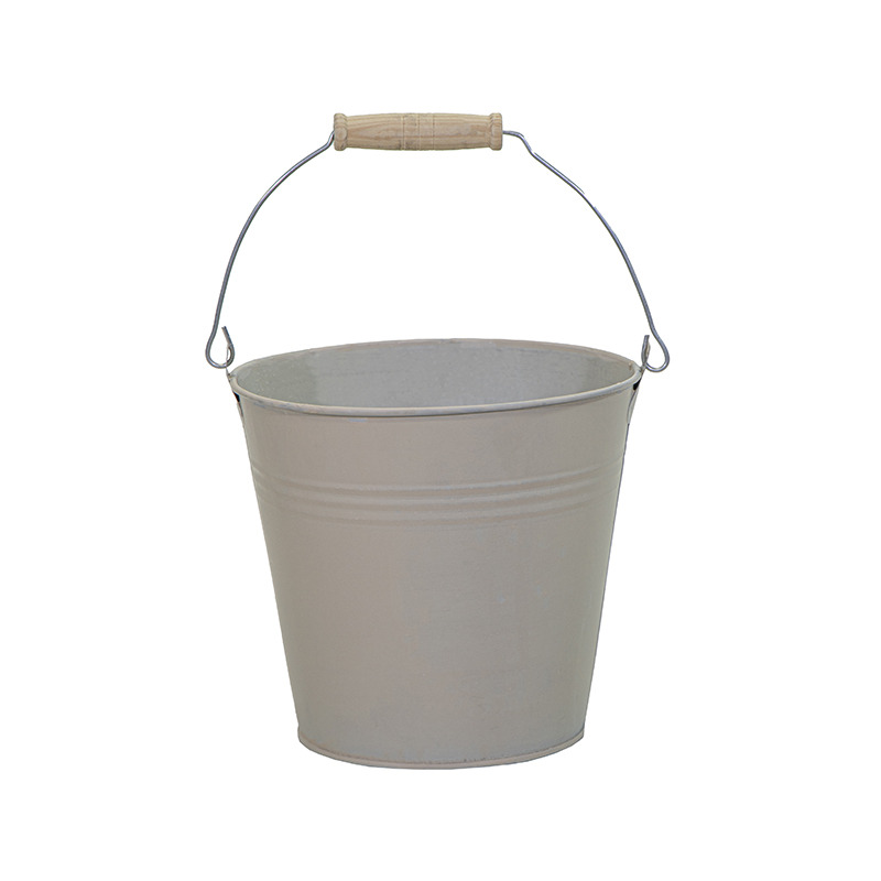 Bailey fém vödör homokszín 11x9cm