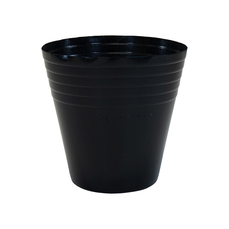 Solution műanyag belső kerek fekete 50x50cm