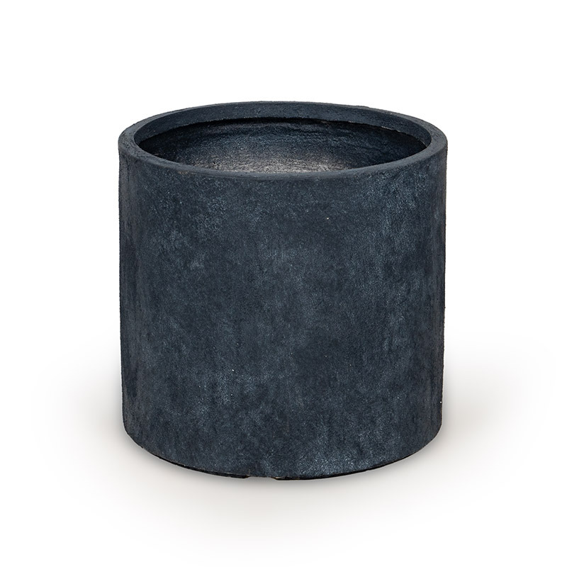 Yukon Cylinder kompozit növénytartó grafit 25x25cm