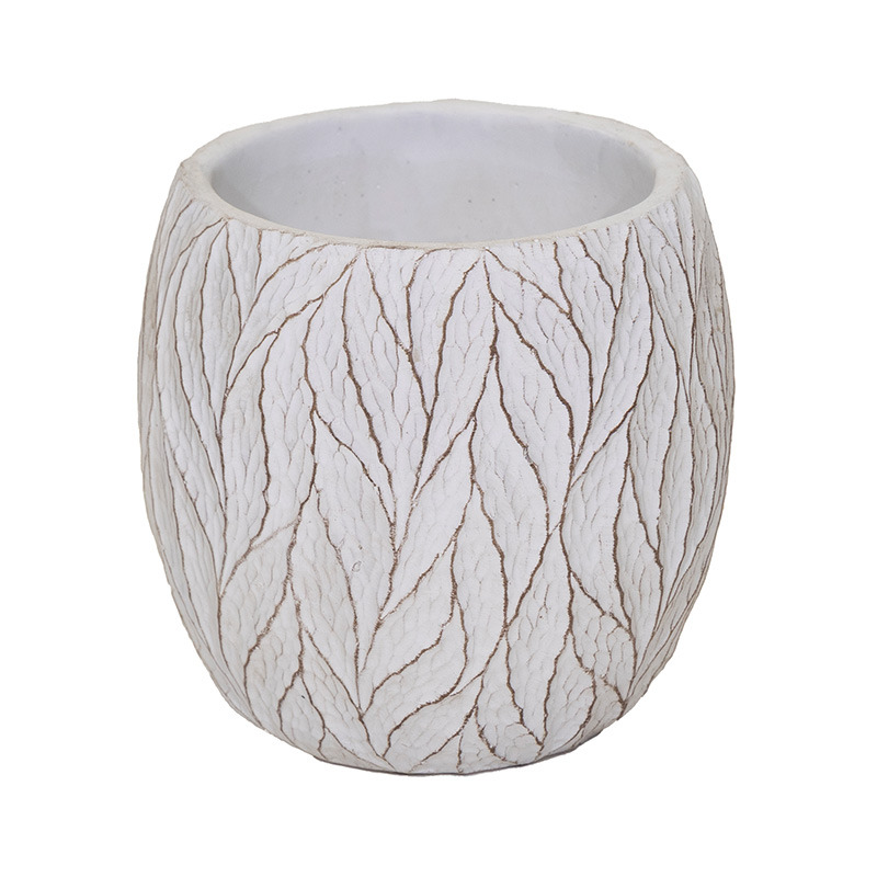 Lance kőkasp&oacute; feh&eacute;r 14x14,5cm