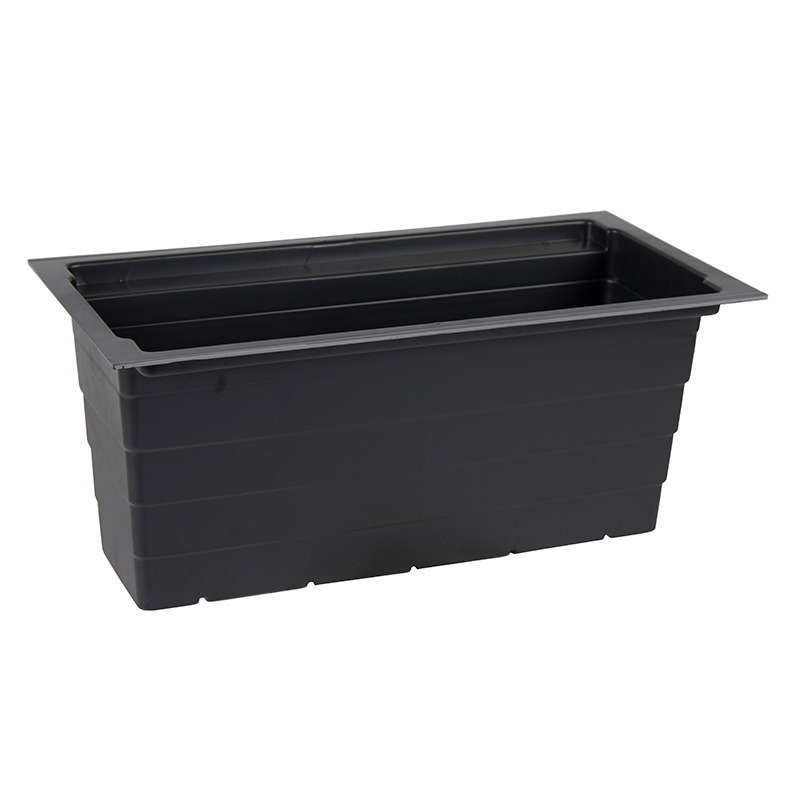 Cubi műanyag belső szögletes fekete 60x30x26cm