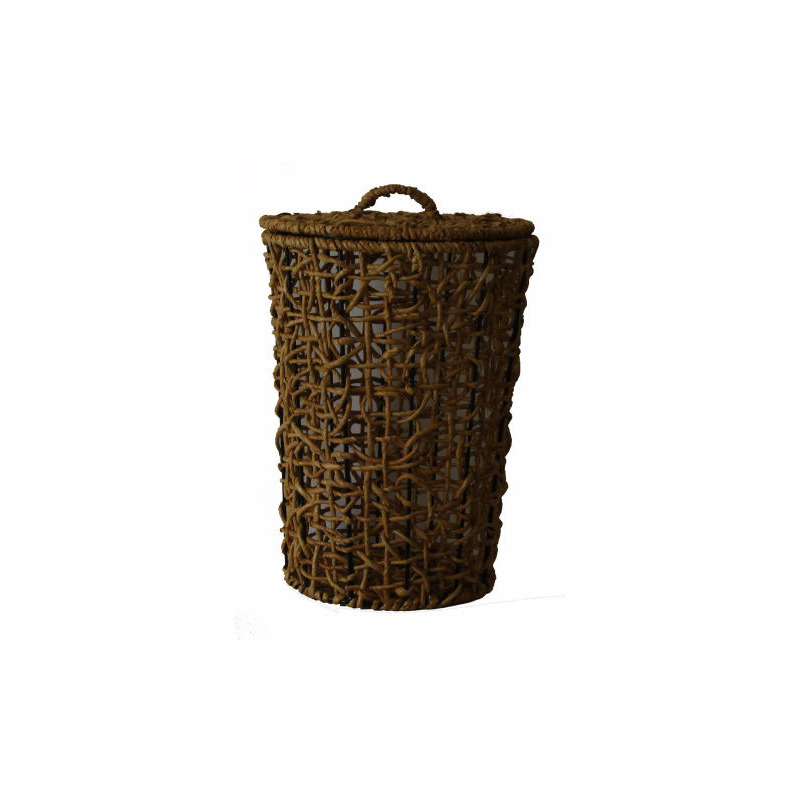 fonott kerek szennyestart&oacute; 42x60cm