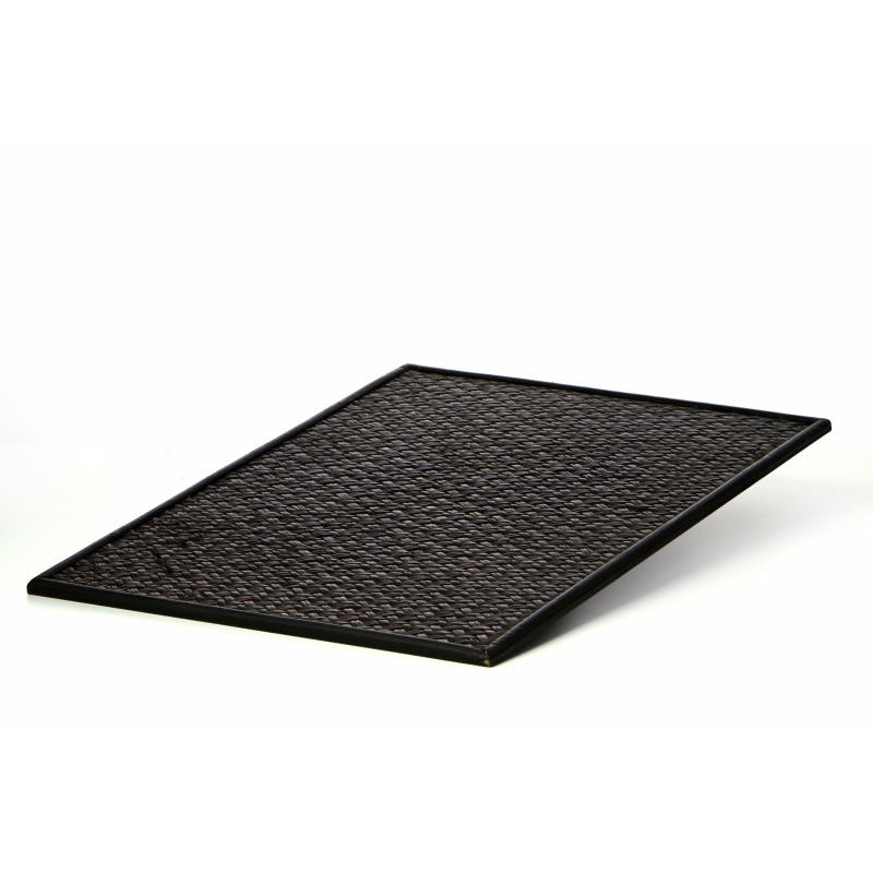 bambusz tányéralátét dióbarna 45x33cm