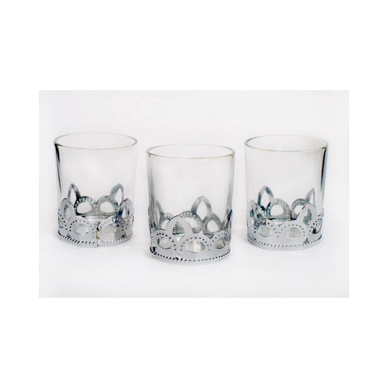 üveg mécsestartó kiszerelés: 3db/doboz