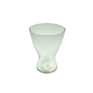 karcsúsított üveg váza 14,5x 19,5cm