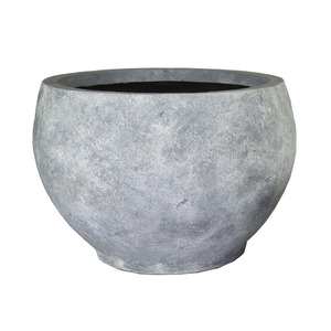 Alberta Globe Giant kompozit növénytartó szürke 80x56cm