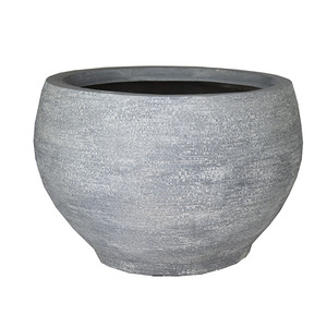 Ontario Globe Giant kompozit növénytartó szürke 110x76cm