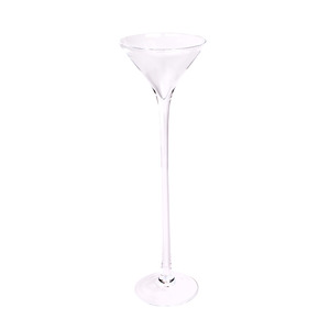 dekorációs martini pohár 15x50cm