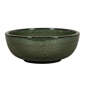 Singa Rita kerámia ületőtál cédruszöld 36x15cm