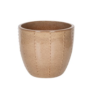 Corset Classic kerámia növénytartó barna 48x43cm