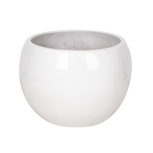 Singa Globe kerámia növénytartó vanília 56x40cm