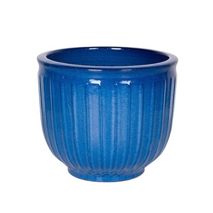 Montgomery Classic kerámia növénytartó kék 54x45cm